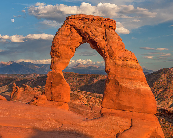 Lunar Arch: Delicate Arch and Moon