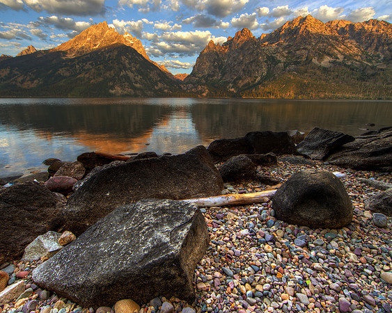 Morning Stillness: Jenny Lake in Grand Teton National Park